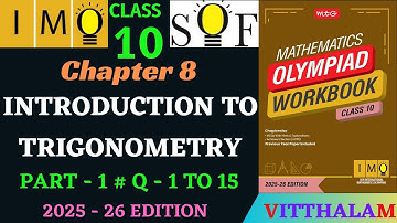 | Klas 10 | IMO | SOF | Olympiade | Hoofdstuk 8 | Trigonometrie | P 1 | Q 1 tot 15 | MTG | 2025 -...