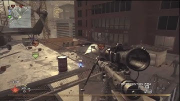 Modern Warfare 2  Mid game trickshot!!!