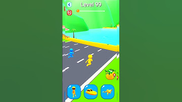 #99 Shape-shifting Funny Race Gameplay new hyper casual games #shorts #gameplay #shapeshifting