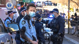 LIVE -  Sydney Protest NSW Police Press Conference