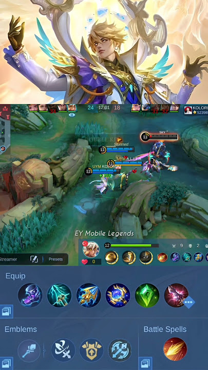 Concerto of Light Skin Vale Ft Supreme Roger - KOLORDU Top 1 Global Vale - Mobile Legends