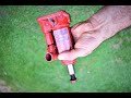 UPSIDE DOWN !  / How to make a Hydraulic Jack works UPSIDE DOWN