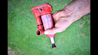 UPSIDE DOWN !  / How to make a Hydraulic Jack works UPSIDE DOWN