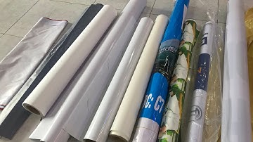 Phân biệt các loại chất liệu in quảng cáo từ thấp đến cao. Vật tư in quảng cáo.