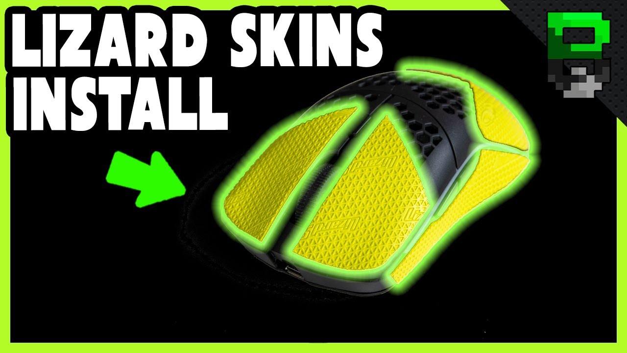 Glorious Model O Grip Tape Lizard Skins Sheet Install Dsp Sheet Youtube