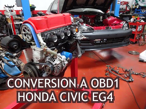 "Guia" de conversión a OBD1 VTEC a un Honda Civic EG4 DPFI OBD0. Parte 1/2.