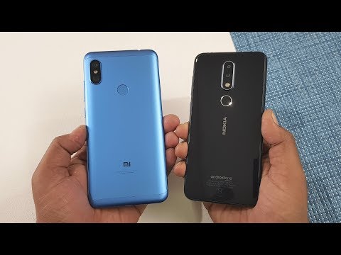 Redmi Note 6 Pro vs Nokia 6.1 Plus Speed Test