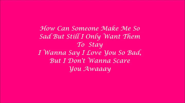 I Wished You Loved Me Tynisha Keli lyrics