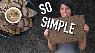 Unbelievably Easy Seed Crackers: Gluten-Free, Vegan, Keto