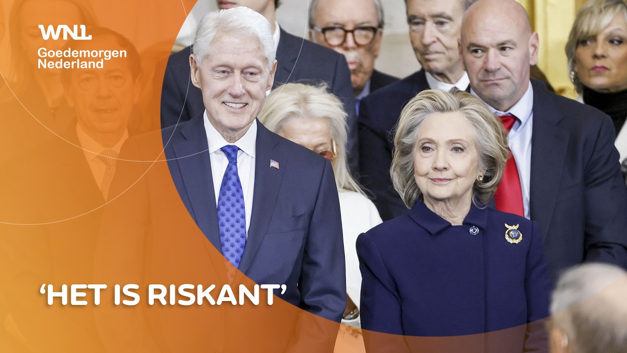 Clintons verhoord om banden met Jeffrey Epstein: 'Politiek heel riskant'
