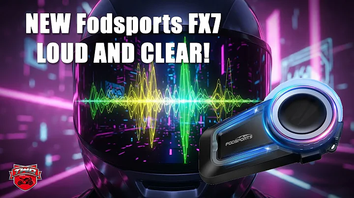 FodSports FX7 Motorcycle Communications System Full Review And Testing