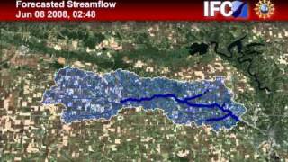 Flow Simulation on Clear Creek Watershed