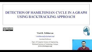 Detection of Hamiltonian cycle by Backtracking approach