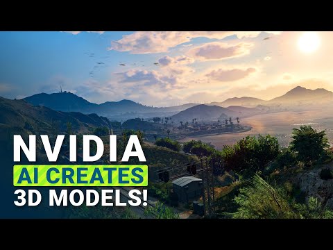 NVIDIA?s New AI: Generating 3D Models!