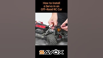 【SAVOX】How to Installa SAVOX Servo in anOff-Road RC TRAXXAS Car #rcservo #rccar #servo #racing