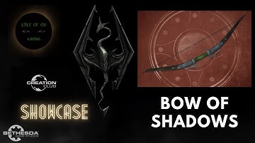 Skyrim Creation Club Bow of Shadows Showcase