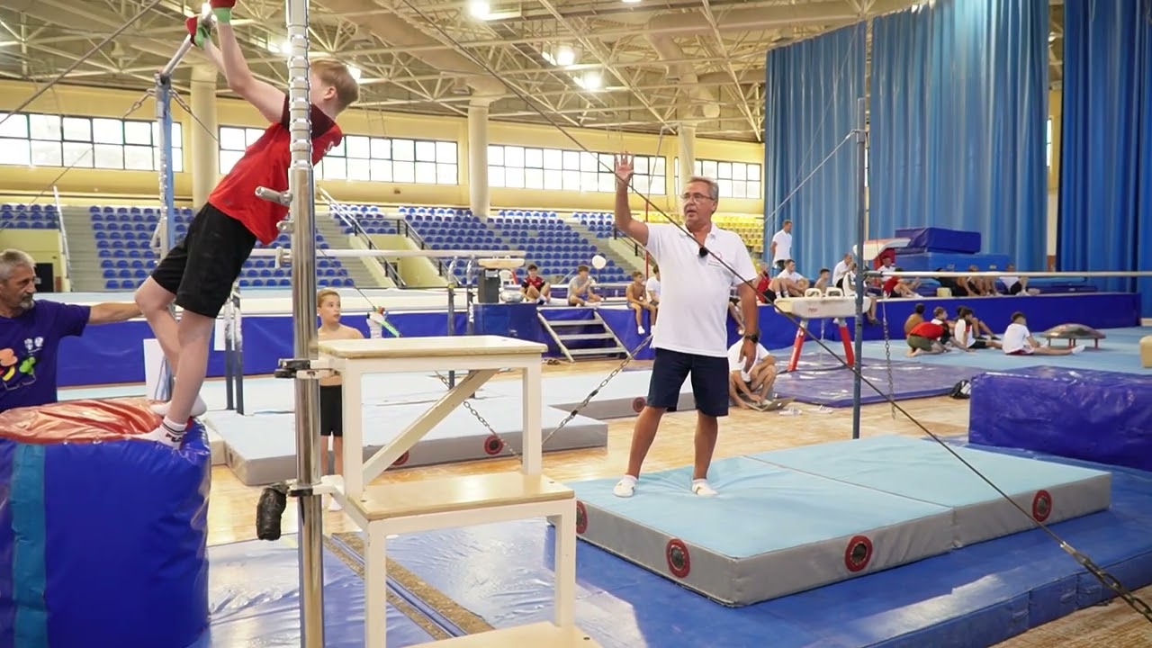 EUROPEAN GYMNASTICS MAG JUNIOR TRAINING CAMP THESSALONIKI 2024 - HIGH BAR - part one