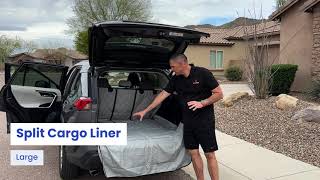 RAV4 Rear Seat Cover, Cargo Liner And Front Seat Covers by 4Knines