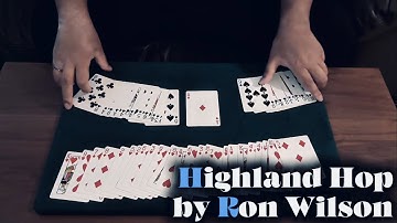 The Highland Hop | Beautiful Biddle Trick | Classic Card Trick