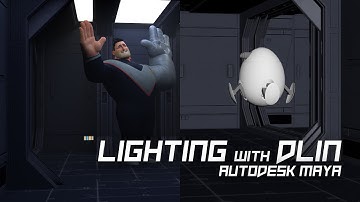 【Lighting with DLIN】Episode 4 - Lighting a Spacecraft Corridor Scene with Mesh Lights Part 1/4
