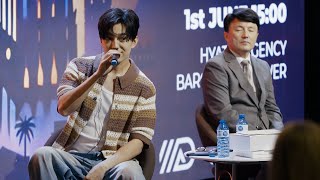 Dimash Qudaibergen's press conference in Barcelona - 1.6.2025 - MIX LANGUAGE