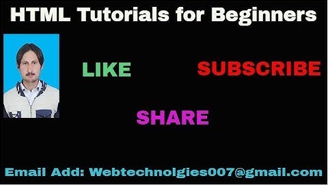 HTML tutorials for beginners in Urdu Hindi  Part 10
