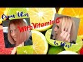 How To Remove Red Hair Dye with Vitamin C