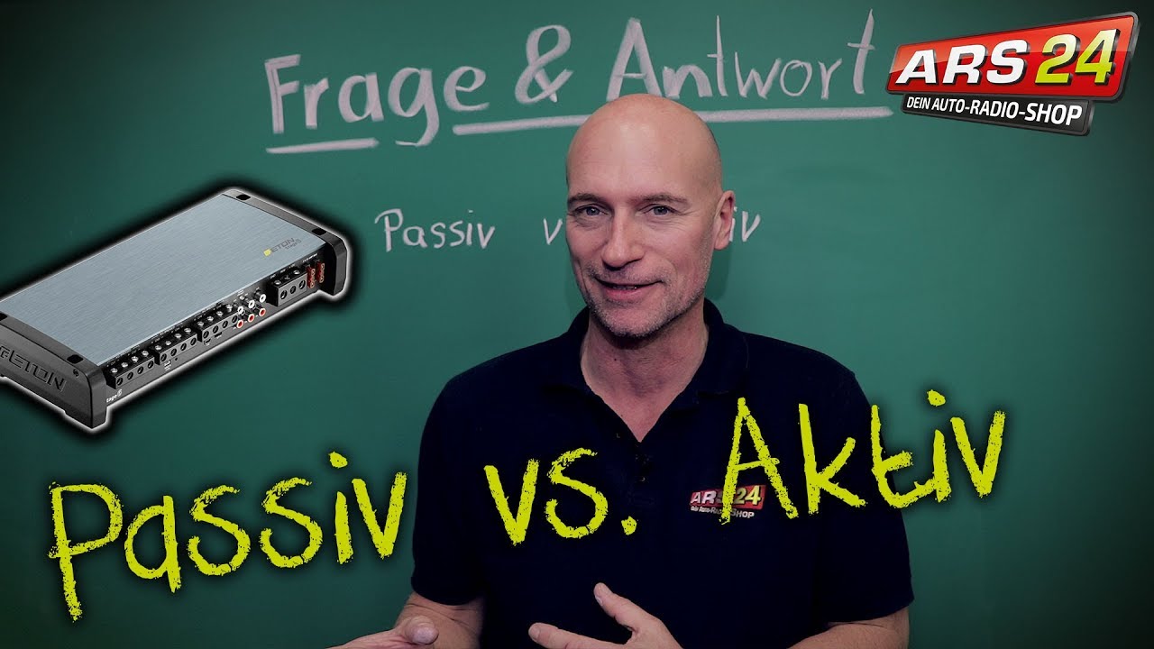 Carhifianlage PASSIV oder AKTIV einbauen?, Tutorial