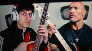 Jan Hammer - Miami Vice Theme - (HD) Bass guitar (demo) *single take ** twice-over
