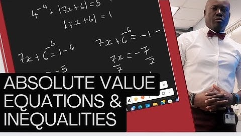 Solving Absolute Value Equations and Inequalities #dellymathsconcepts #cxcmaths #fast #gcse #fsa