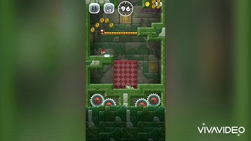 Super Mario run world 4-1 cutting-edge spire