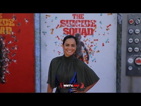 Alice Braga Arrives At 'The Suicide Squad' La Film Premiere