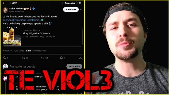 DALAS ODI4 MUCHISIMO A RICKYEDIT Y RESPONDE DICIENDO QUE LO DESTRUY0 EN UN DEBATE...