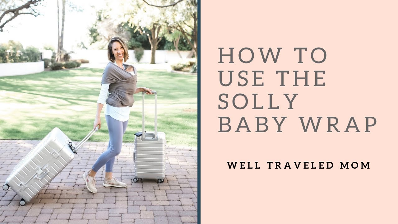 solly baby wrap newborn carry video