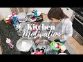BIGGEST PILE OF DISHES // KITCHEN Cleaning Motivation // Cleaning Mom