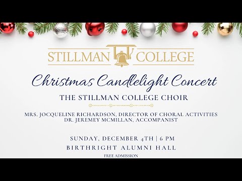 Stillman College Christmas Candlelight Concert 2022