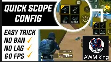How to enable quick scope option in pubg mobile lite with 100% proof.