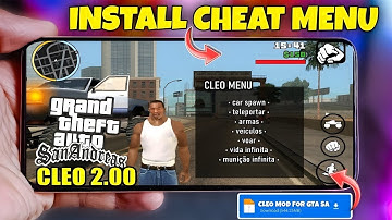 🔥 Download! GTA San Andreas MOD Menu APK | CLEO MOD (All Features Unlocked) New Update 2025