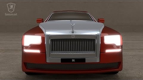 3D Model  Rolls Royce Ghost    at 3DExport.com
