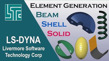 Create mesh in LS-Dyna (#Element_Generation) / ls-dyna tutorial