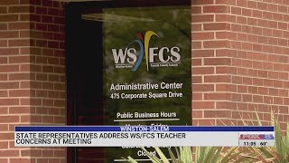 Forsyth County educators ask state legislators for help after Winston-Salem/Forsyth County  Schools