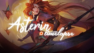 Asterin Digital Painting - Patreon November Timelapse