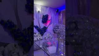 #diy #royal #blue #weeding #decorations #Liberia 🇱🇷 ❤❤❤❤❤❤❤❤❤❤❤❤❤❤❤made in liberia🇱🇷🇱🇷🇱🇷🇱🇷🇱🇷