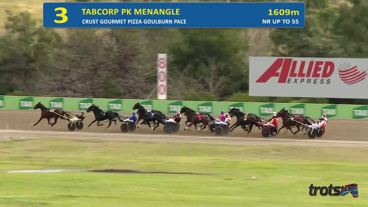 TABCORP PK MENANGLE 25/05/2020 Race 3 CRUST GOURMET PIZZA