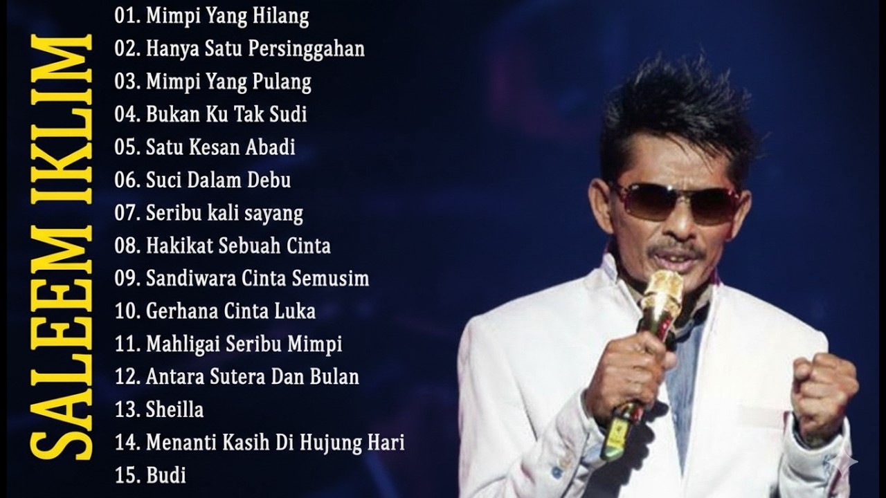 FULL ALBUM SALEEM IKLIM - HANYA SATU PERSINGGAHAN | SUCI DALAM DEBU | BEST IKLIM FULL ALBUM