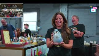 8/19 LIVE STREAM #collectibles #antiques #auction #auctioneer #livestream #pottery #artglass