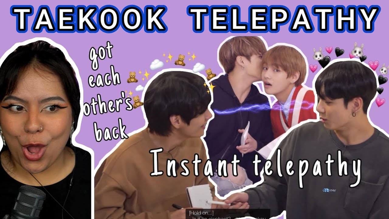 Taekook doesn’t have to say a word to understand each other | instant telepathy | REACTION