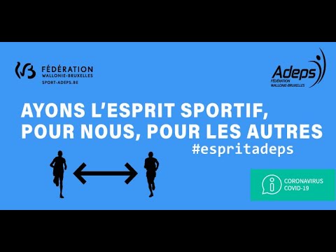 Maintenir une activité physique avec l'Adeps