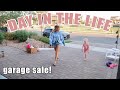 LAST MINUTE GARAGE SALE + HOME UPDATES! / Day In The Life / Caitlyn Neier