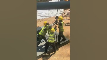 On-Site Tutorial: How to Lift Large Equipment Using Ropes and Human Power?